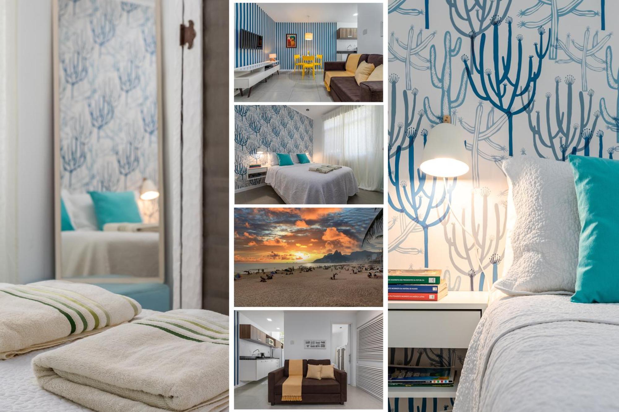 Concept Studio A 200M Praia De Ipanema E 500M Praia Copacabana - Portaria 24H, Cozinha Completa, Ar Condicionado, Smartv E Wi-Fi 35Mbps Rio de Janeiro Eksteriør billede
